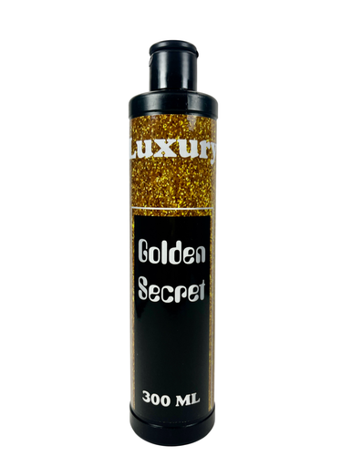 لوسیون بدن سولاریوم لاکچری مدل Golden Secret حجم 300 میلیلیتر